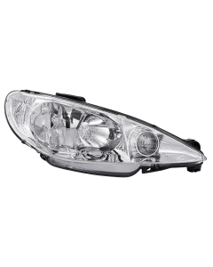 Koplamp rechts voor Peugeot 2-06 1998-2009