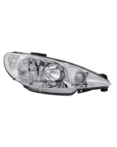 Koplamp rechts voor Peugeot 2-06 1998-2009