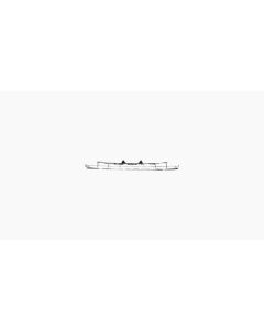 Bumpergrille Boven Chroom (Sport Mod.)