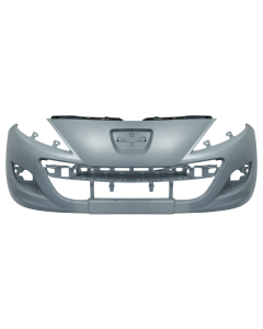 Voorbumper met mistlampgaten in primer voor Peugeot 207