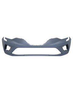 Voorbumper met mistlampgaten in primer voor Renault CLIO