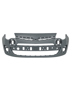 Voorbumper met mistlampgaten in primer voor Renault TWINGO 2011-2014