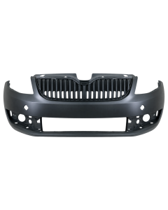 Voorbumper met mistlampgaten in primer voor Skoda OCTAVIA 2013-2017