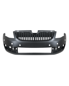 Voorbumper met 4 PDC-gaten in primer voor Skoda OCTAVIA 2013-2017