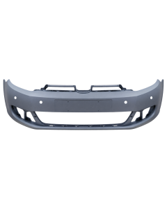 Voorbumper met 4 PDC-gaten in primer voor Volkswagen Golf 6 2008-2012