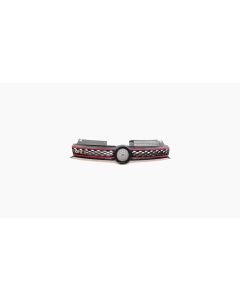 Grille Gti Zwart Met Rode Lijsten
