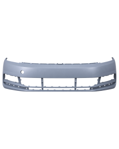Voorbumper met mistlampgaten in primer voor Volkswagen Touran 2015-2020
