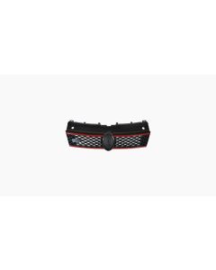 Grille Zwart Met Rode Lijsten