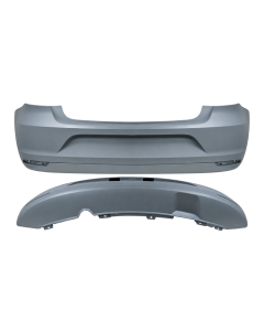 Achterbumper voor VOLKSWAGEN POLO 5 2014-2017
