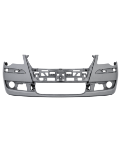 Voorbumper met mistlampgaten in primer voor Volkswagen Touran 2007-2010