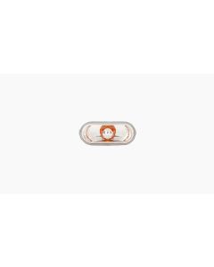 Zijcligno Wit / Held Met Oranje Lens R/L