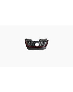 Grille Zwart Met Rode Bies Gti
