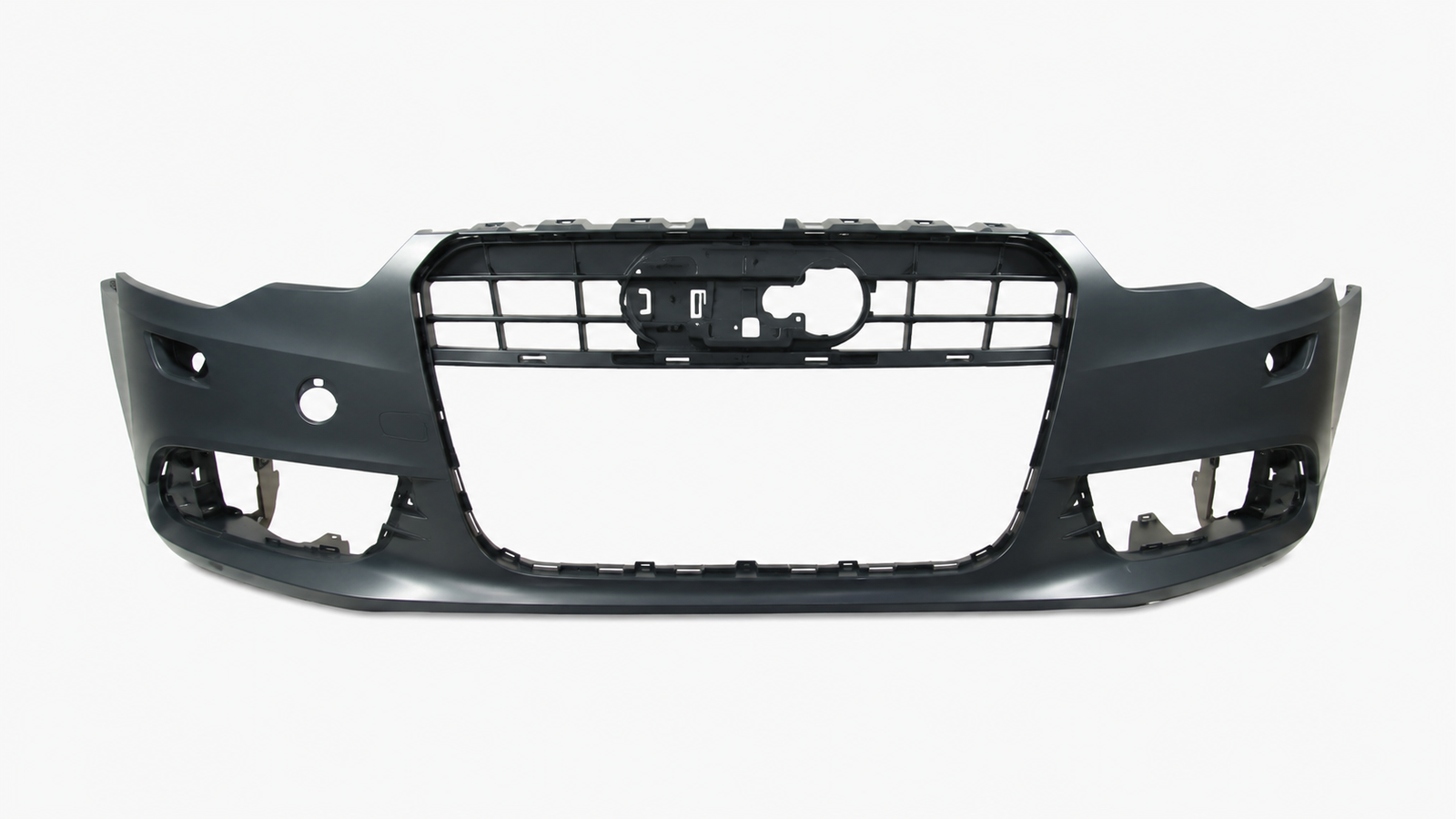 Voorbumper met koplampsproeiergaten in primer voor Audi A6 C7 2011-2014