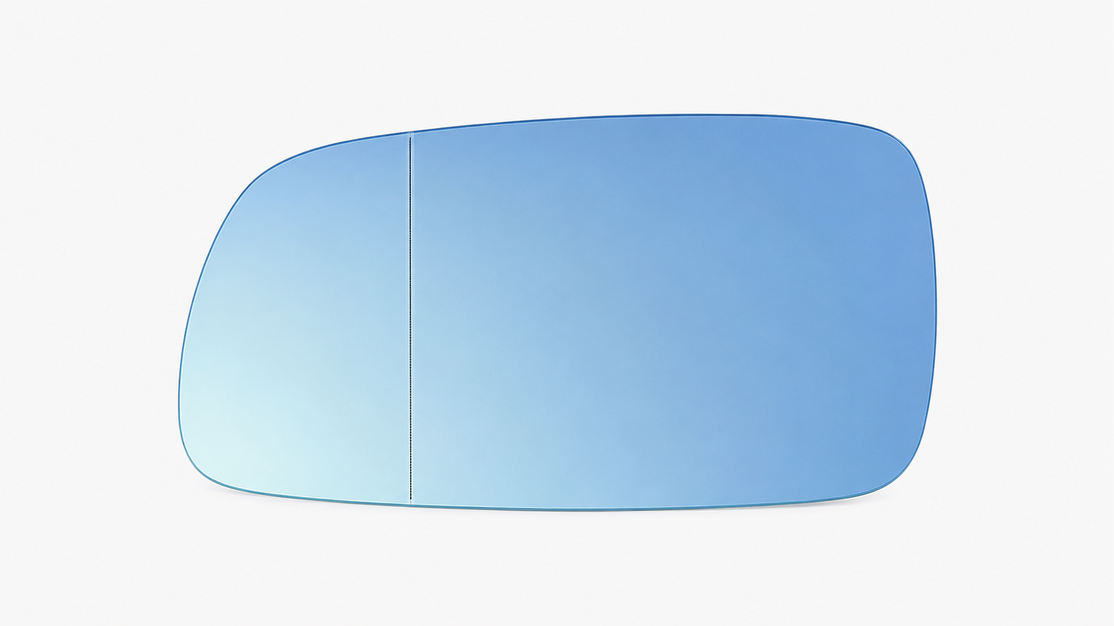 Spiegelglas links voor Audi