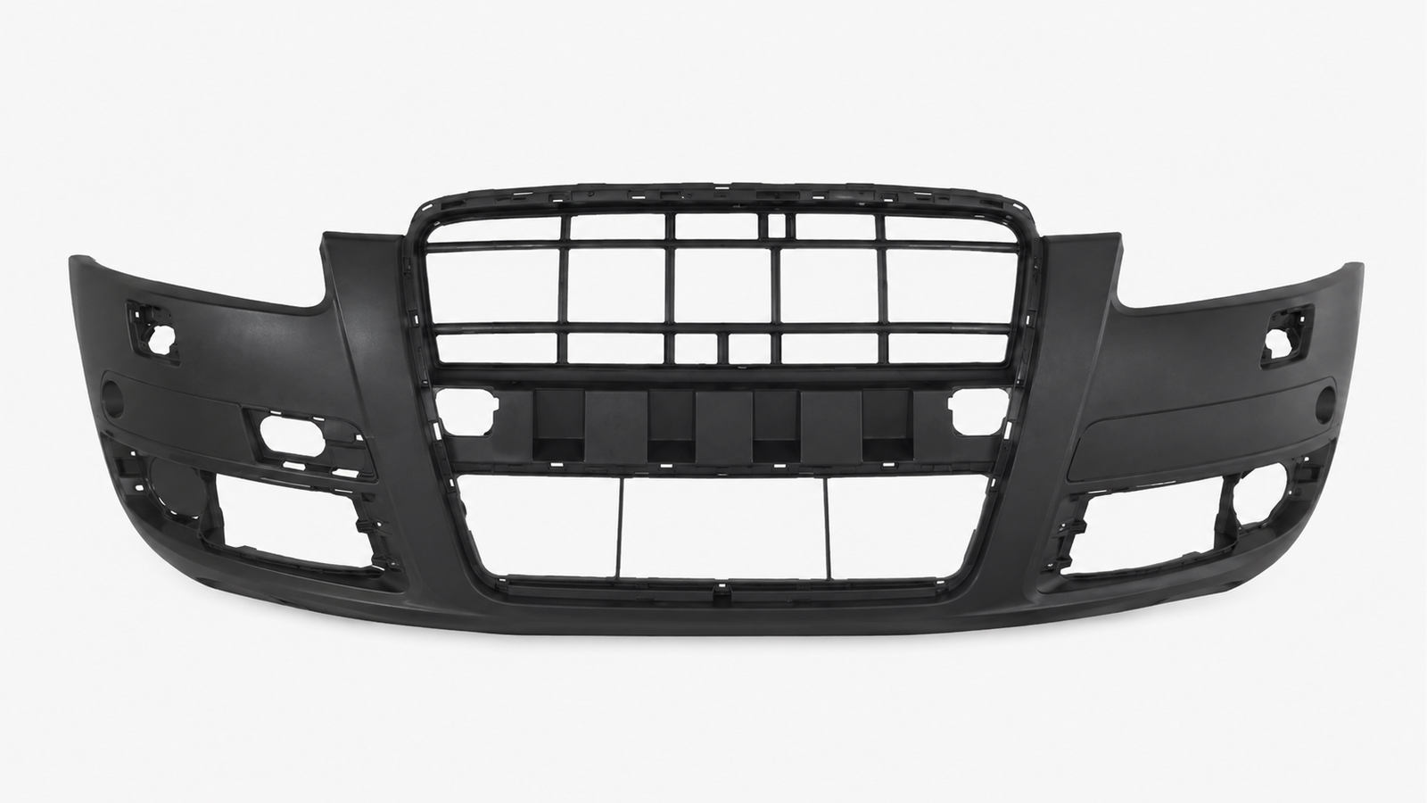 Voorbumper met PDC en koplampsproeiergaten in primer voor Audi A6 C6 2004-2008
