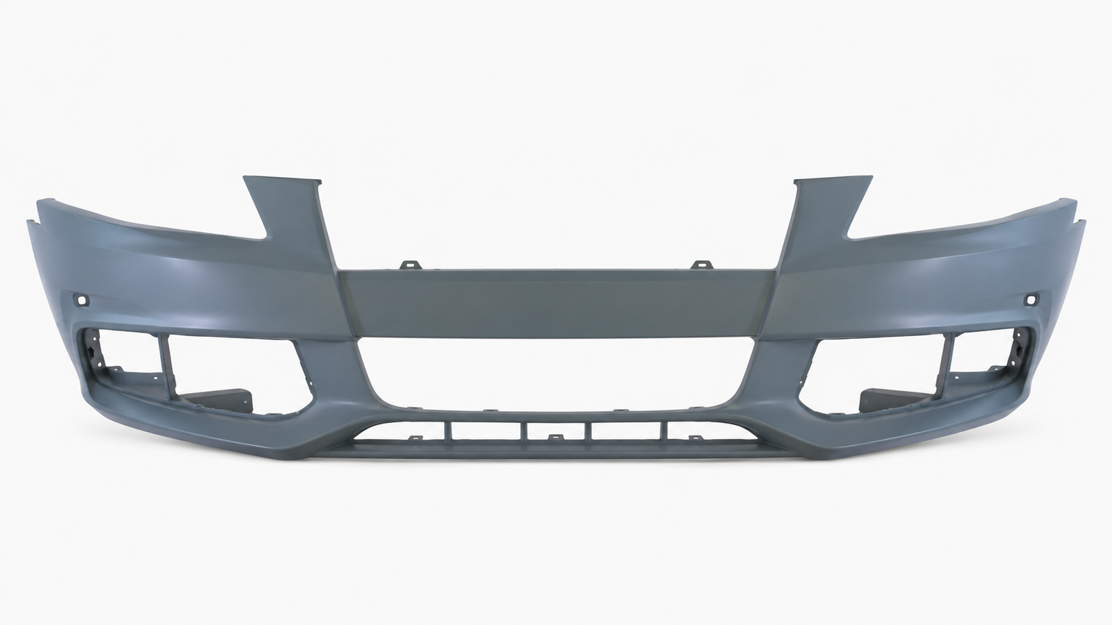 Voorbumper met PDC en mistlampgaten in primer voor Audi A4 B8 2007-2011