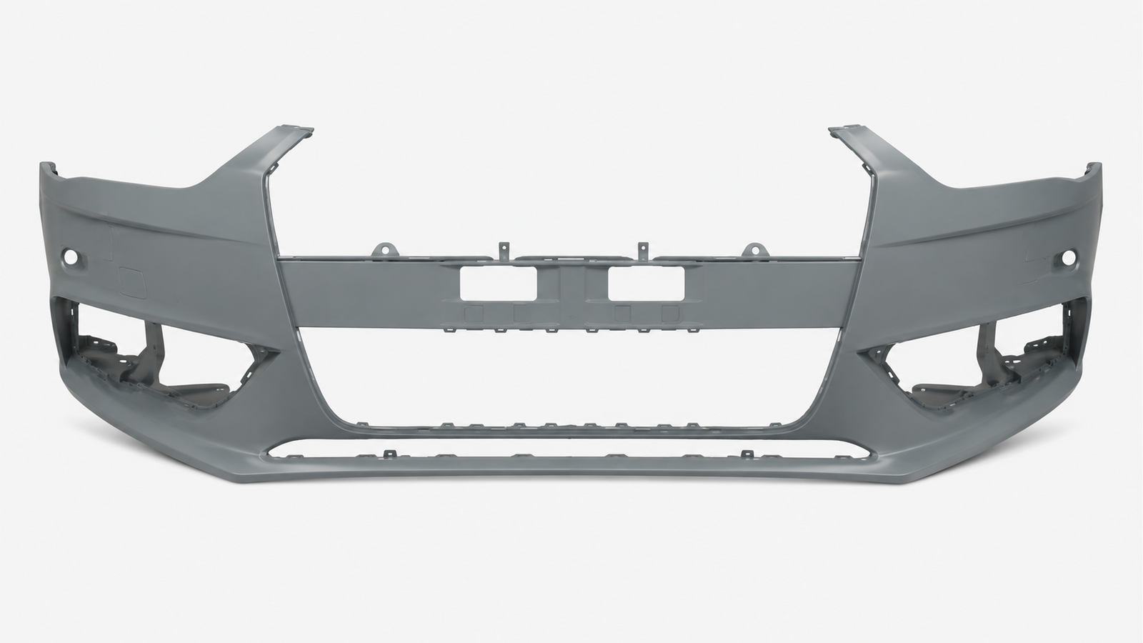 Voorbumper met PDC en koplampsproeiergaten in primer voor Audi A4 B8 2011-2015