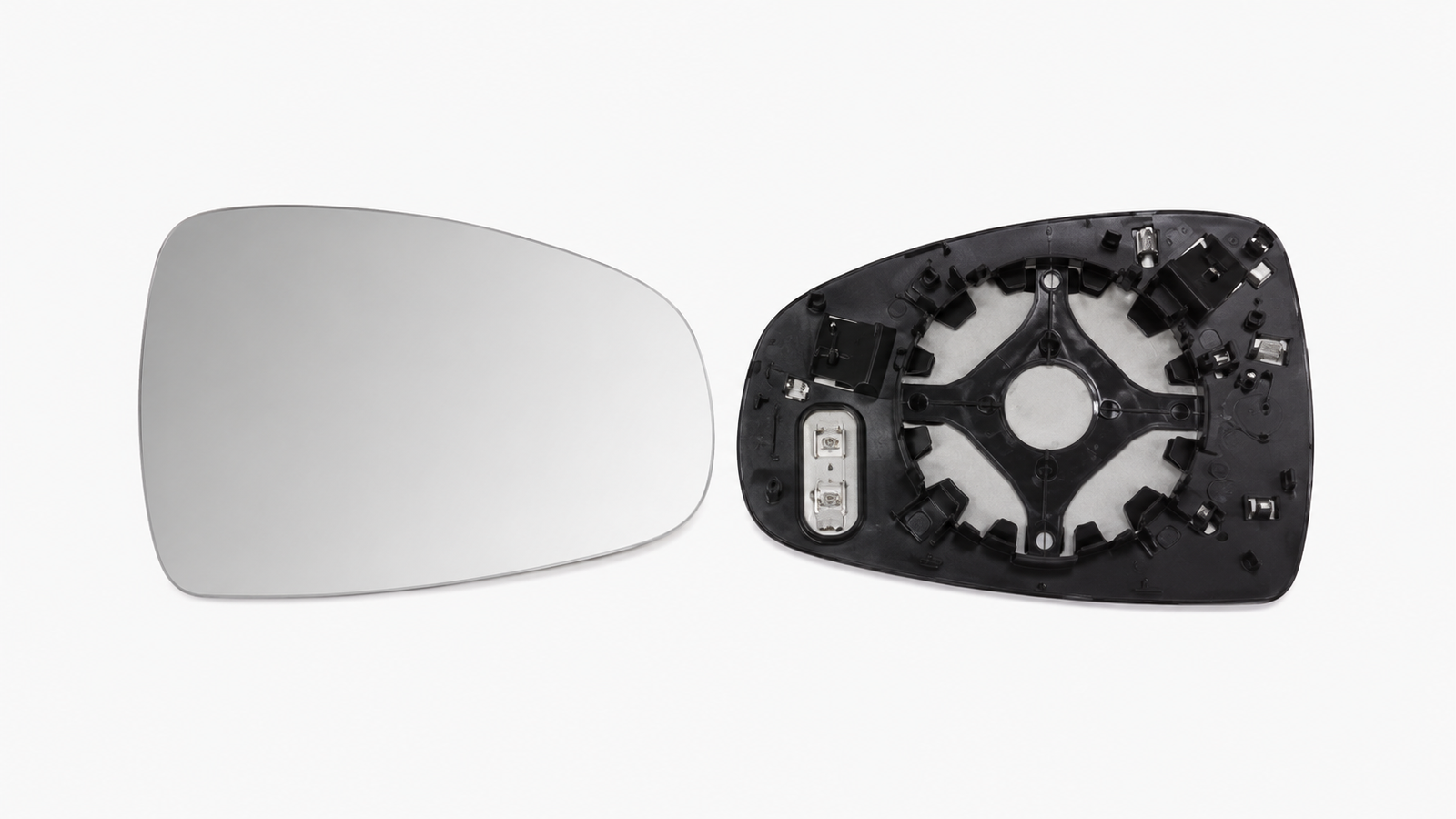 Spiegelglas voor Audi A1