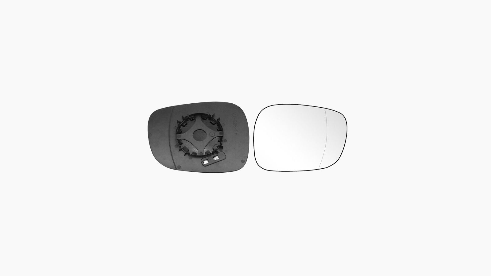 Spiegelglas voor BMW X1 / X3