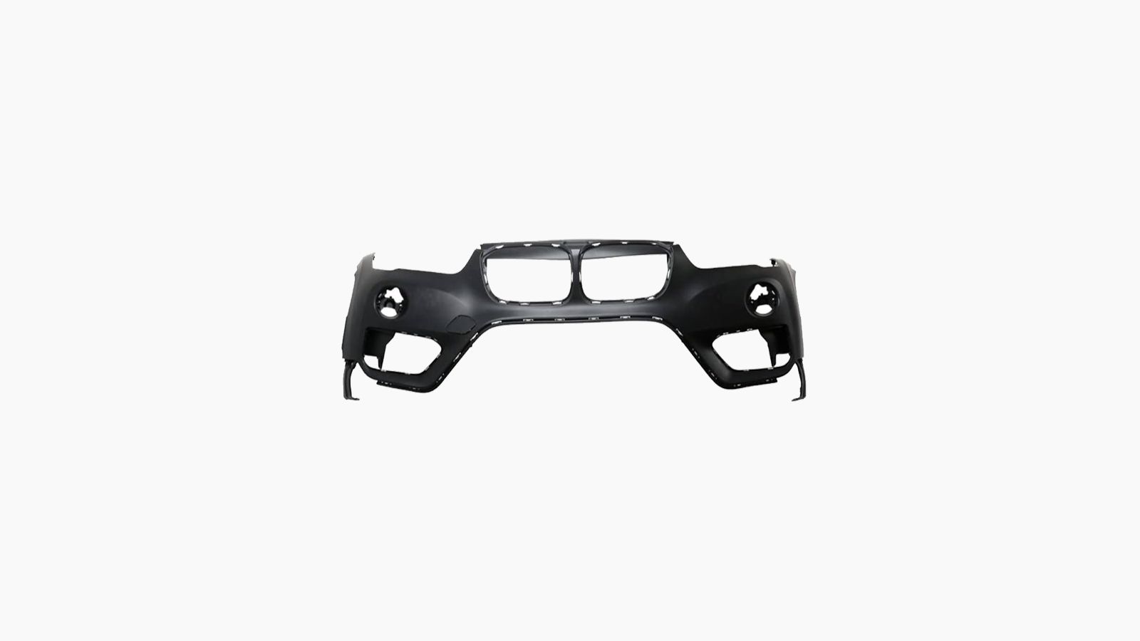 Voorbumper voor BMW X1 F48 2015-2019 in primer met mistlampgaten