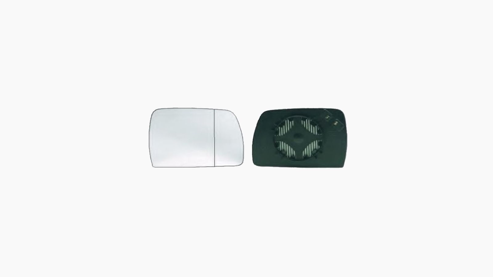 Spiegelglas voor BMW X3