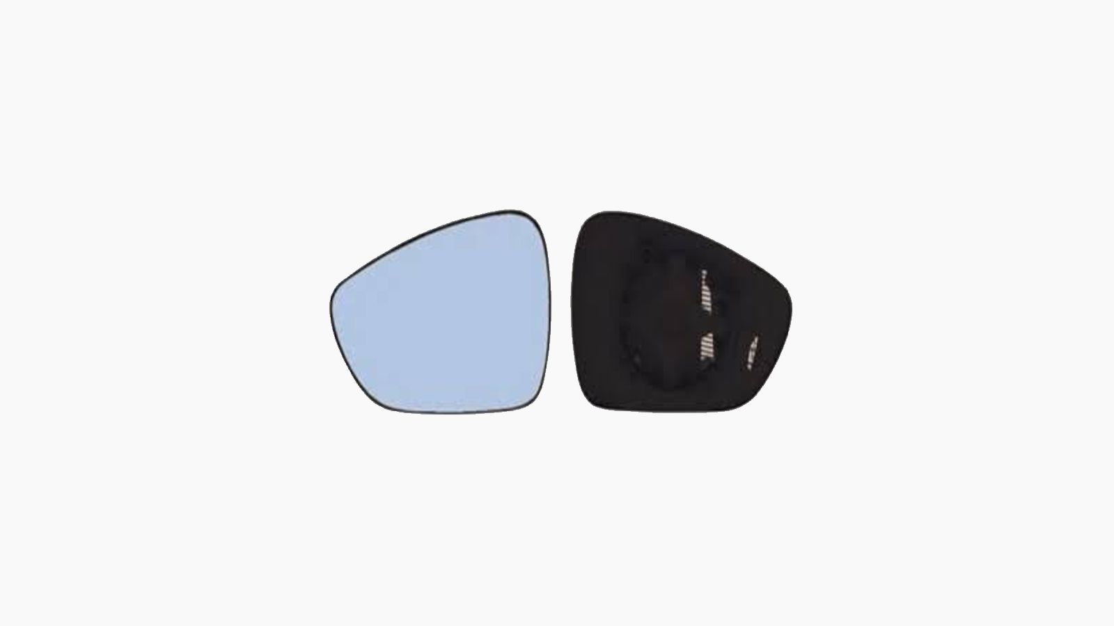 Spiegelglas voor DS DS3 2015-2019