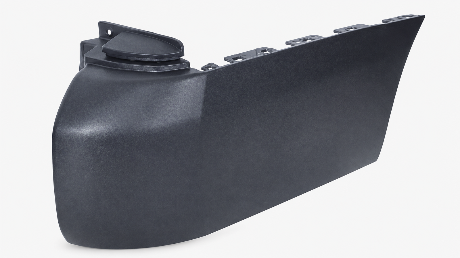 Bumperhoek Achter Zwart Lang Chassis