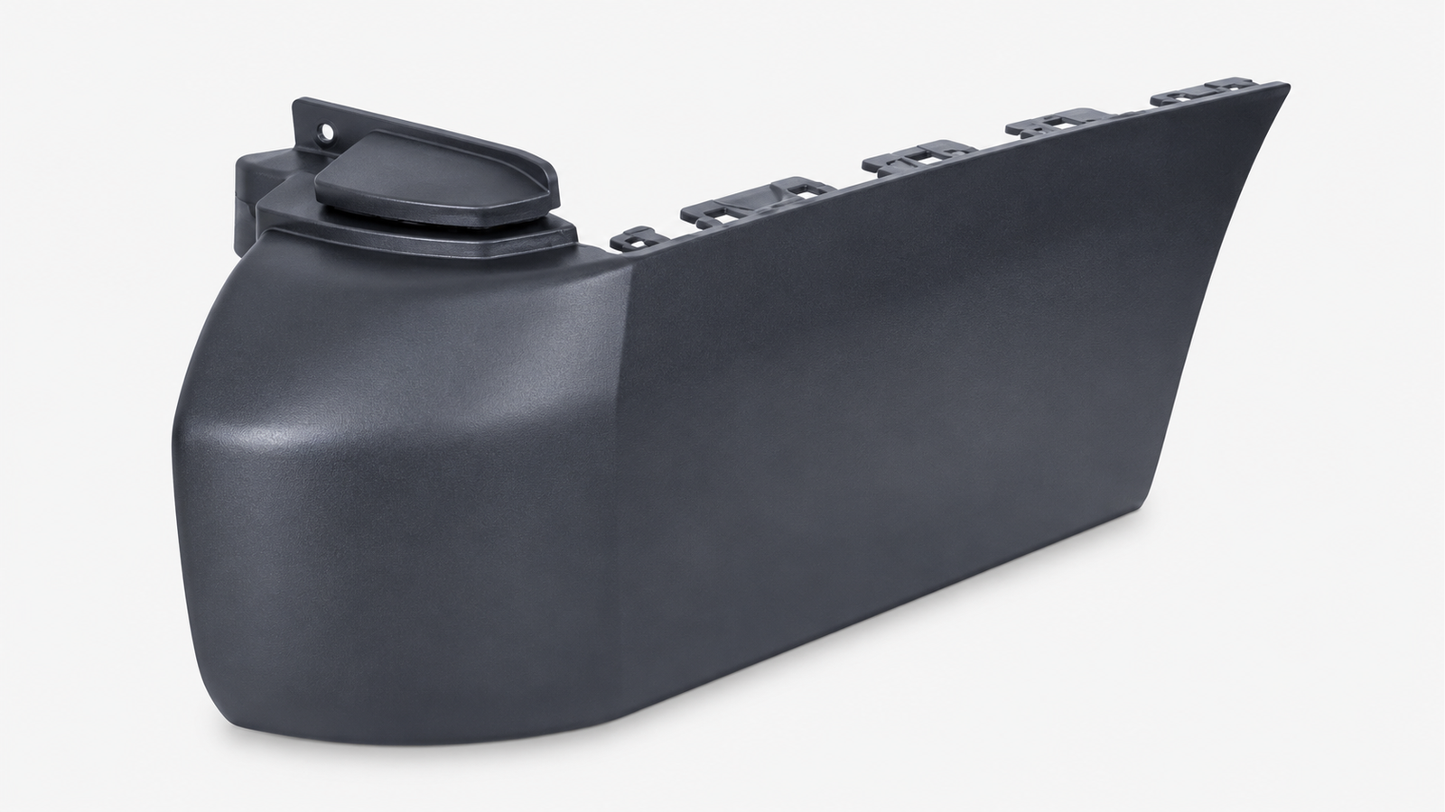 Bumperhoek Achter Zwart Lang Chassis