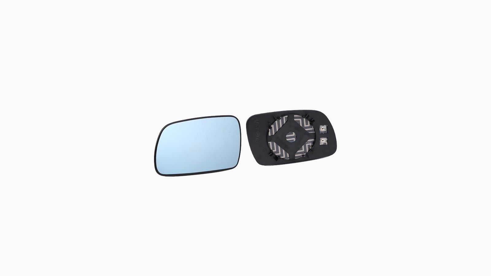 Spiegelgl.verwarmbaar Montageplaat Blauw 03-