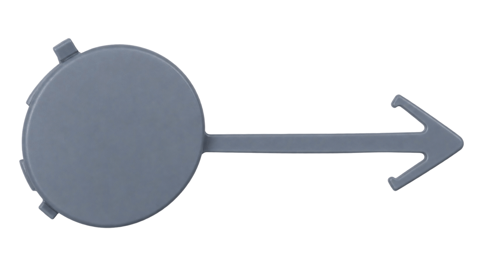 Afdekkap bumper voor CITROEN C-2 2008-2010