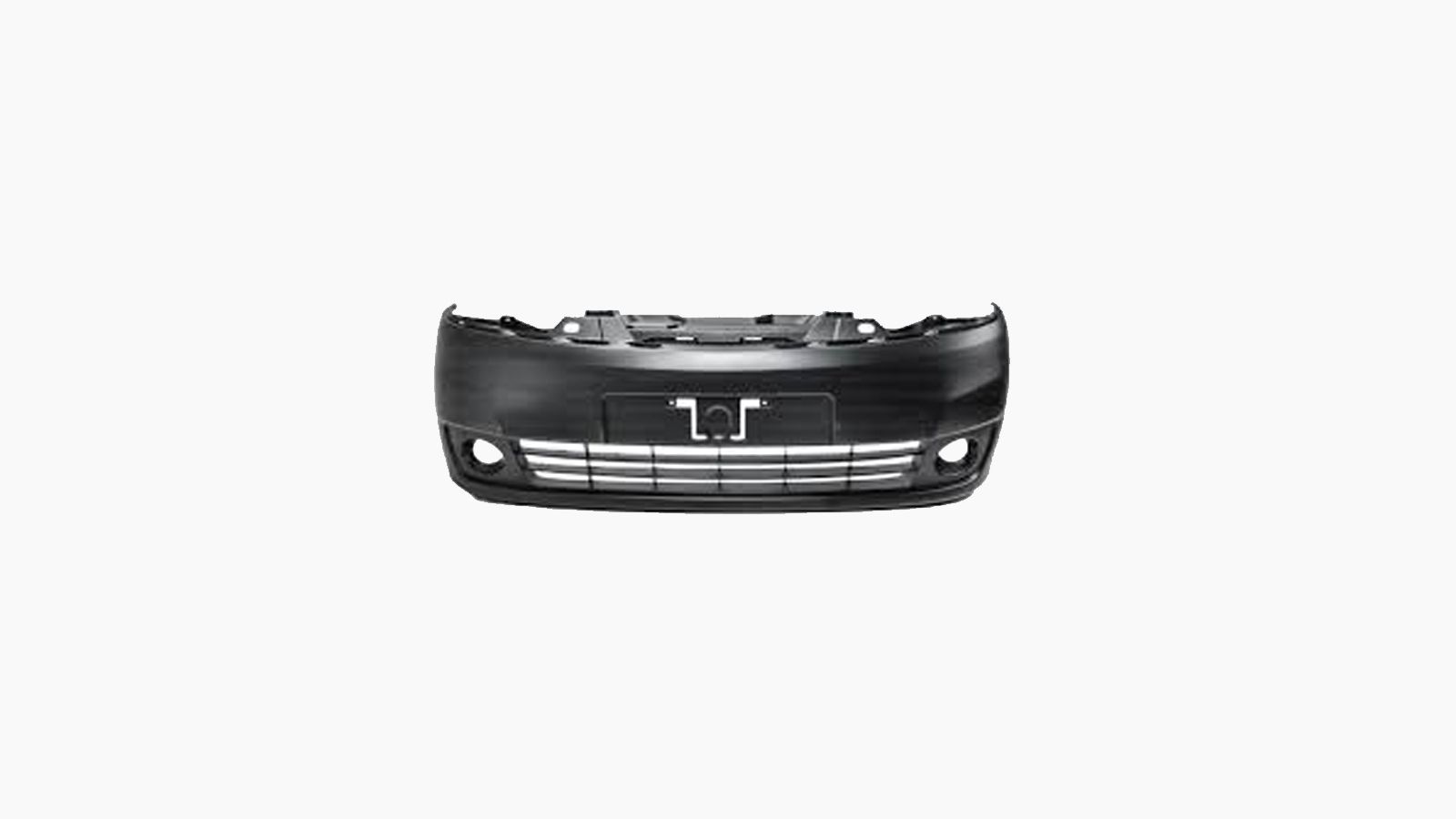 Voorbumper voor Nissan EVALIA / NV200 2010-2016 in primer met mistlampgaten