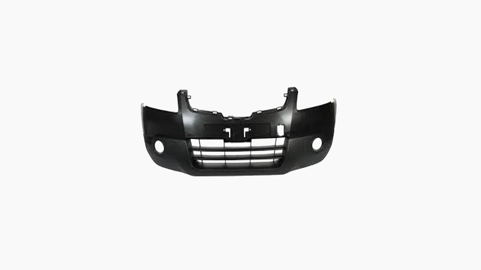 Voorbumper voor Nissan QASHQAI 2007-2010 in primer met mistlampgaten