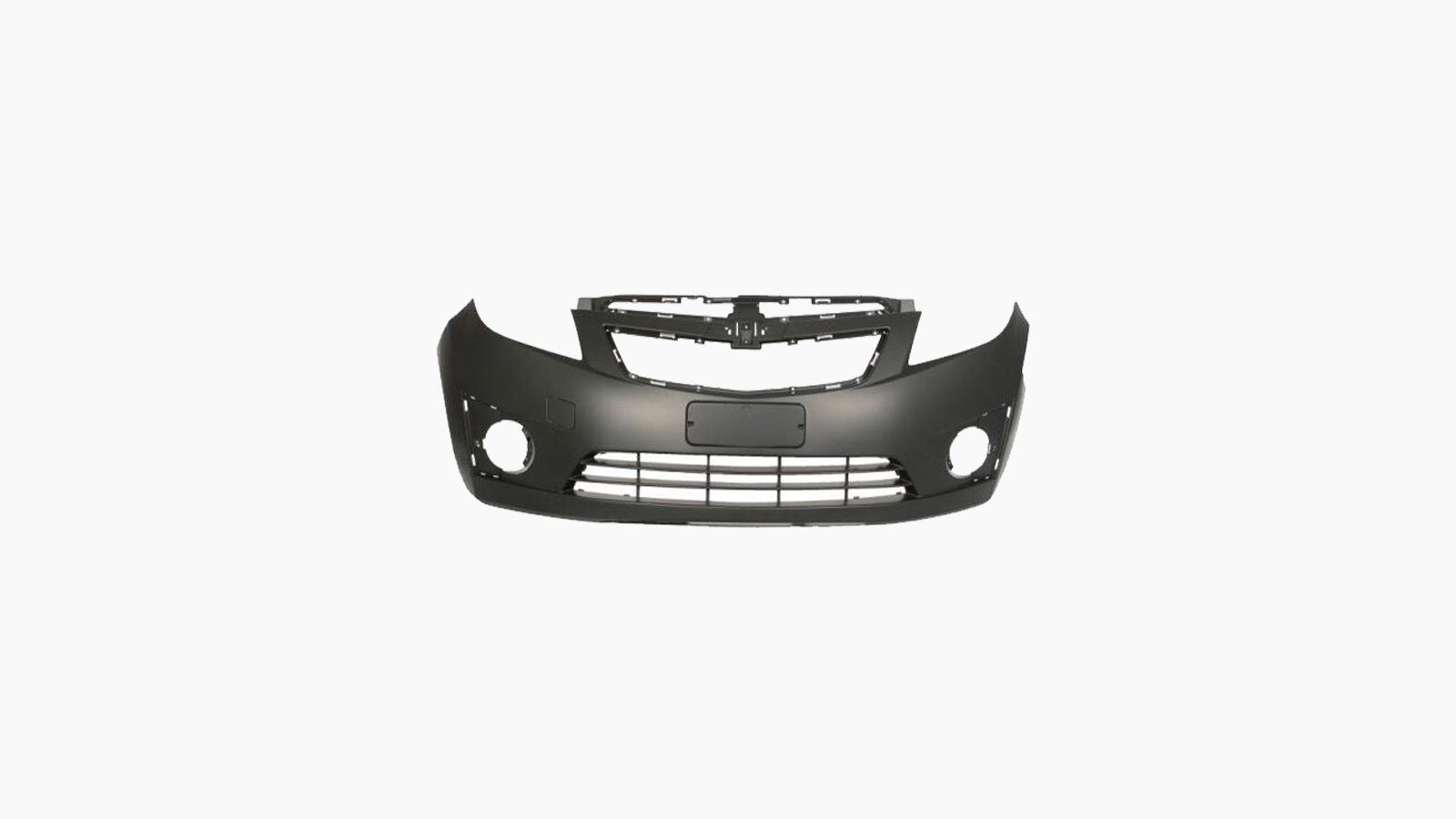 Voorbumper voor Chevrolet/Daewoo SPARK 2010-2012 in primer met mistlampgaten