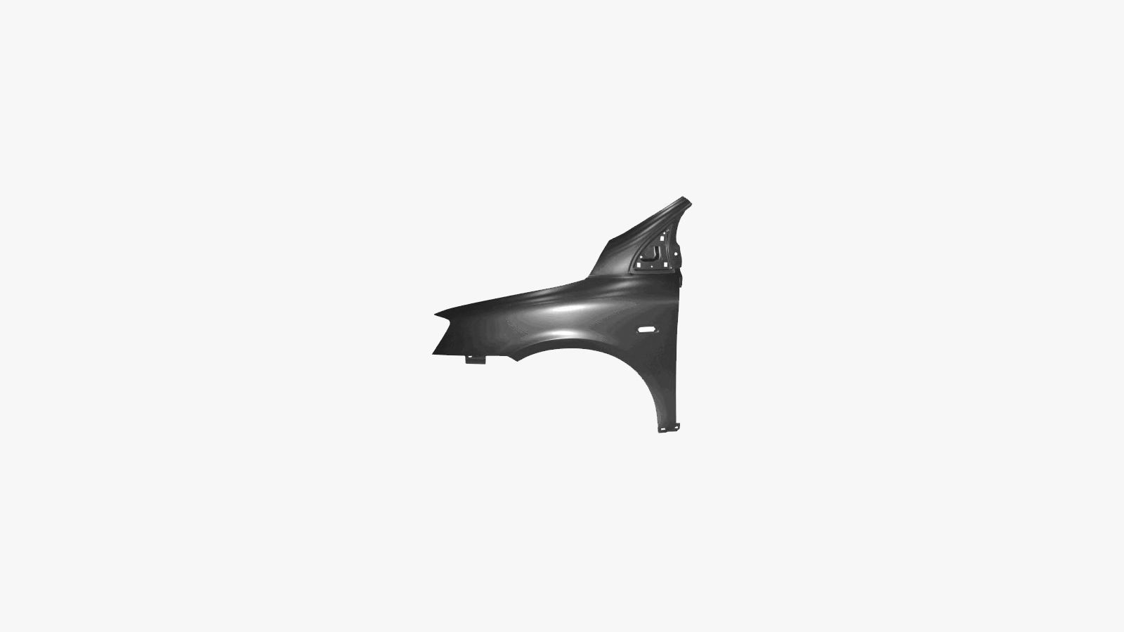 Spatbord Links voor Fiat MULTIPLA 2004-2007
