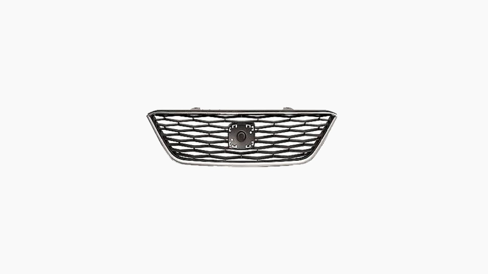 Grille Zwart / Chroom (Open)
