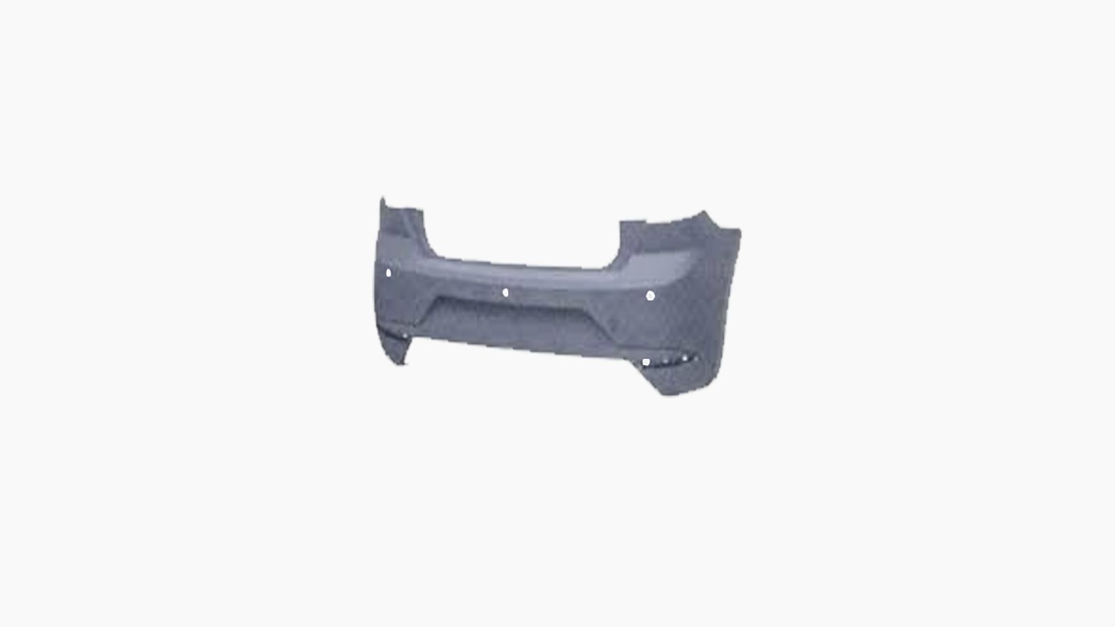Achterbumper In Primer / 3 Pdc Gaten