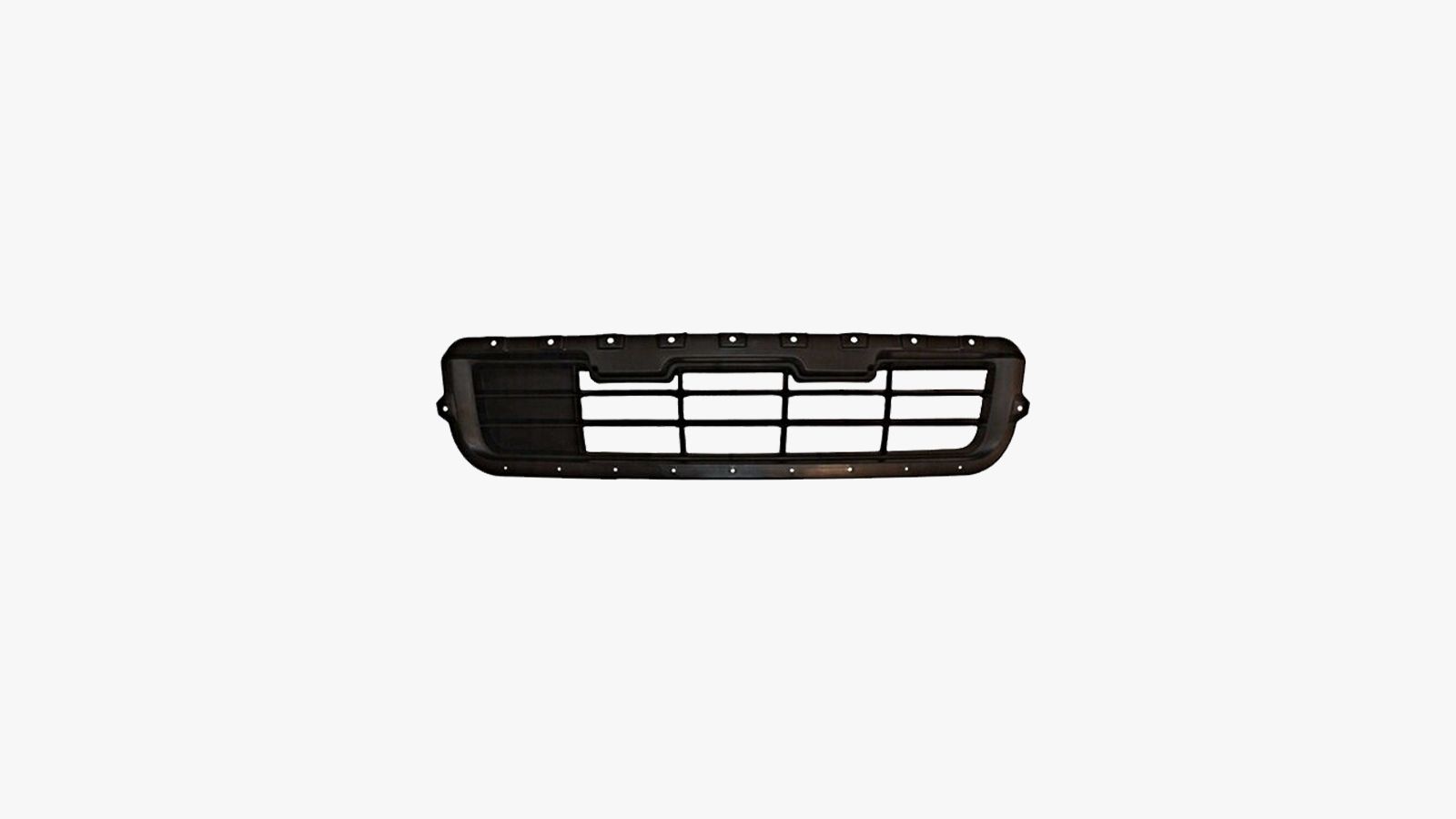 Middengrille In Voorbumper Zwart