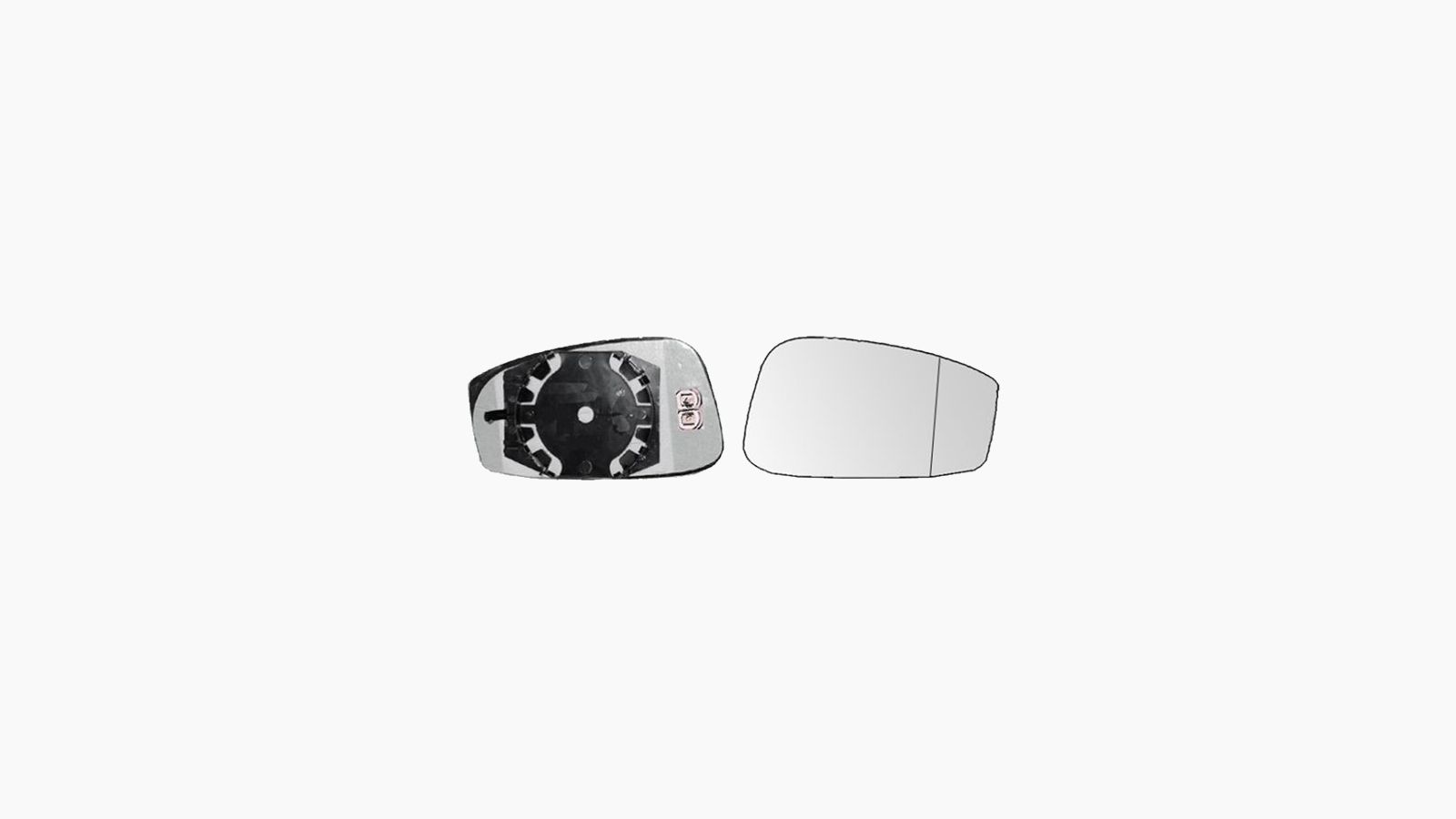 Spiegelglas Verwarmbaar / Montageplaat