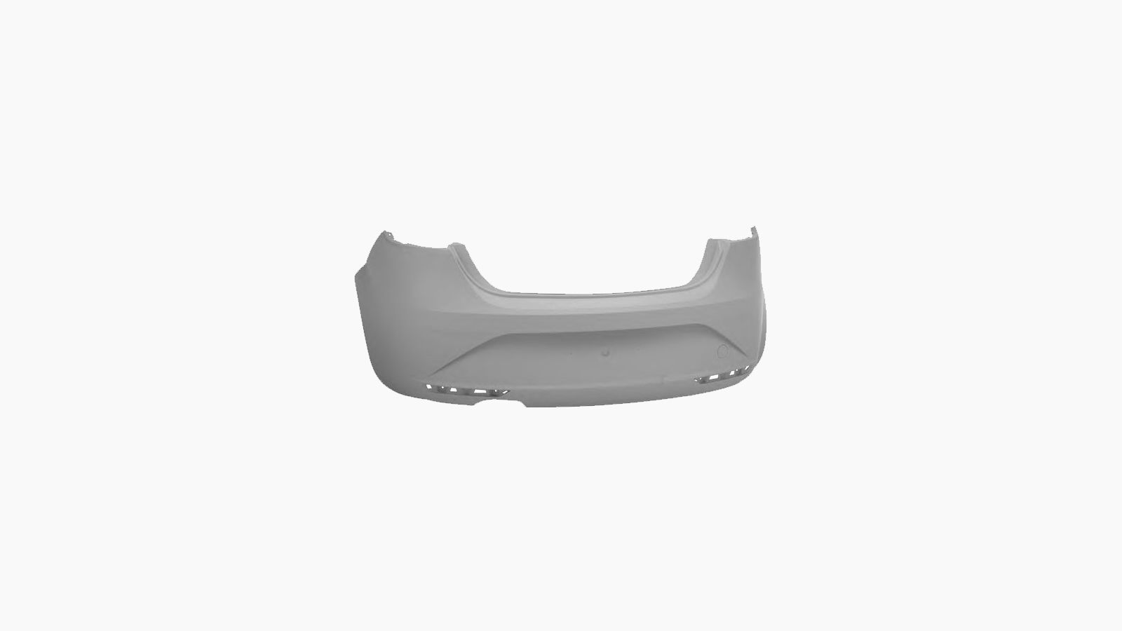 Achterbumper In Primer
