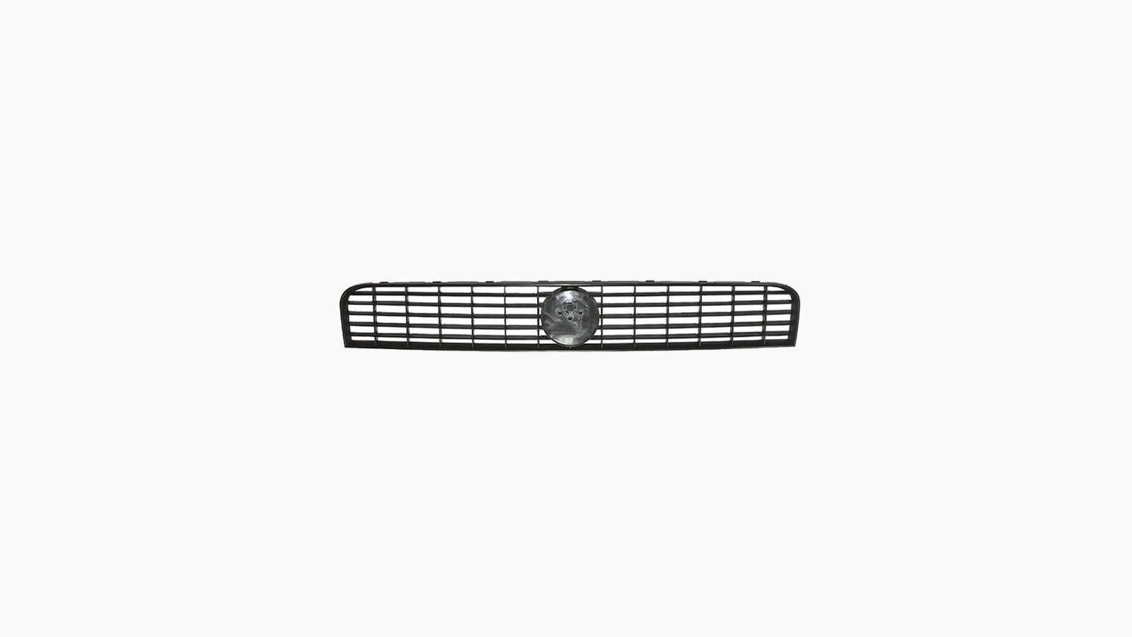 Middengrille Voorbumper Boven Zwart