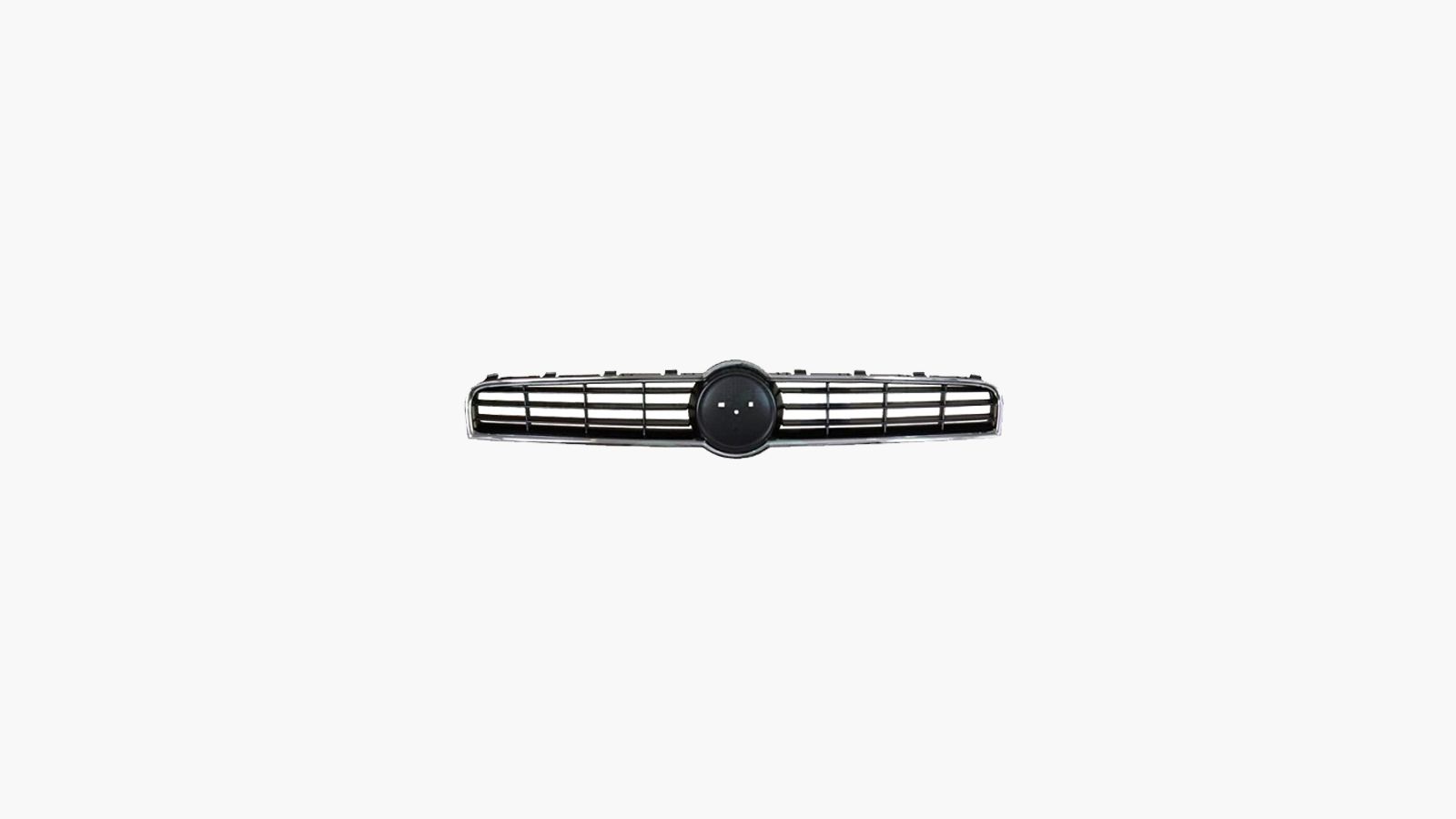 Grille Zwart / Chromen Lijst
