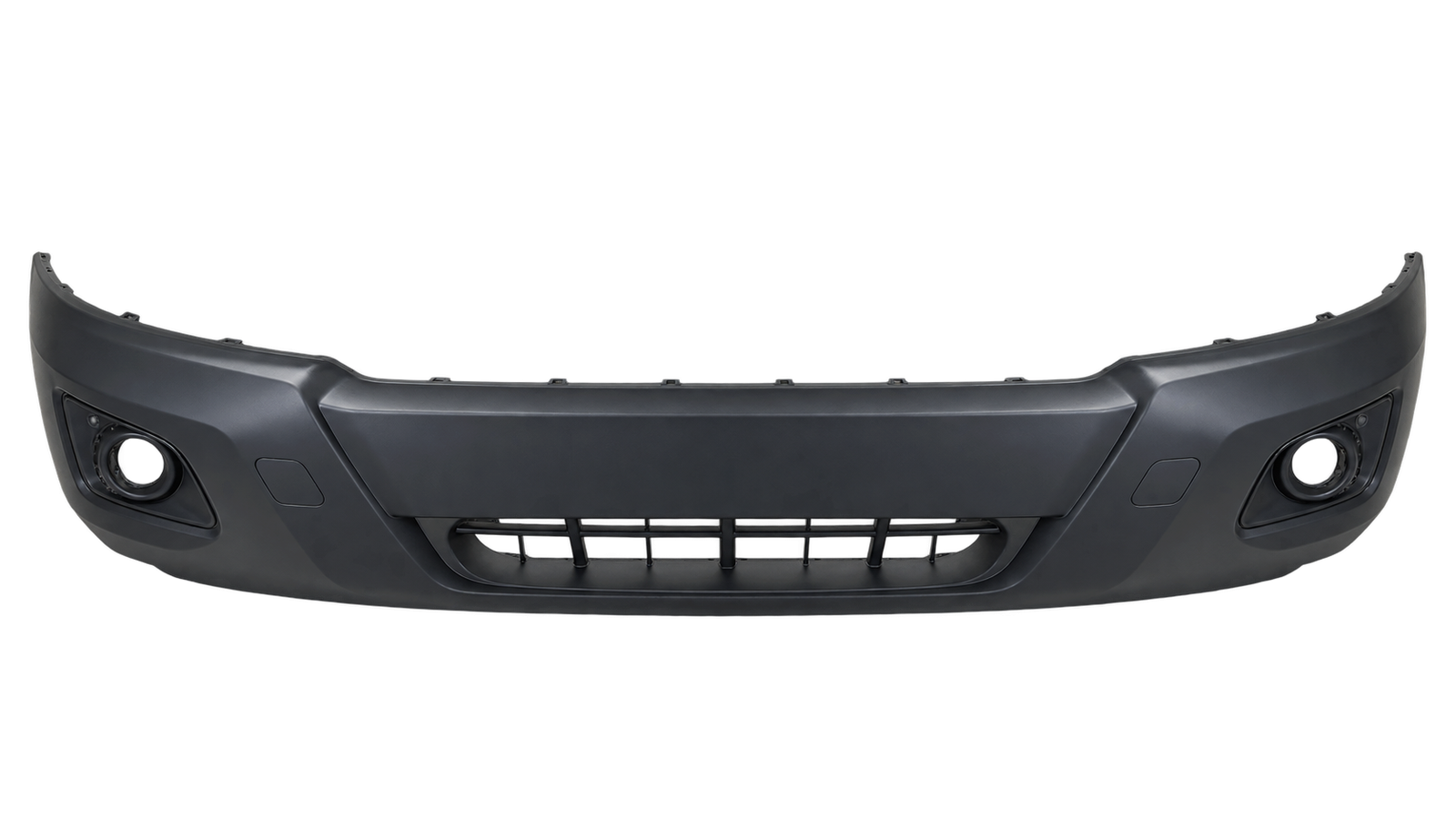 Voorbumper met mistlampgaten zwart voor Ford TRANSIT MK8 2014-2019