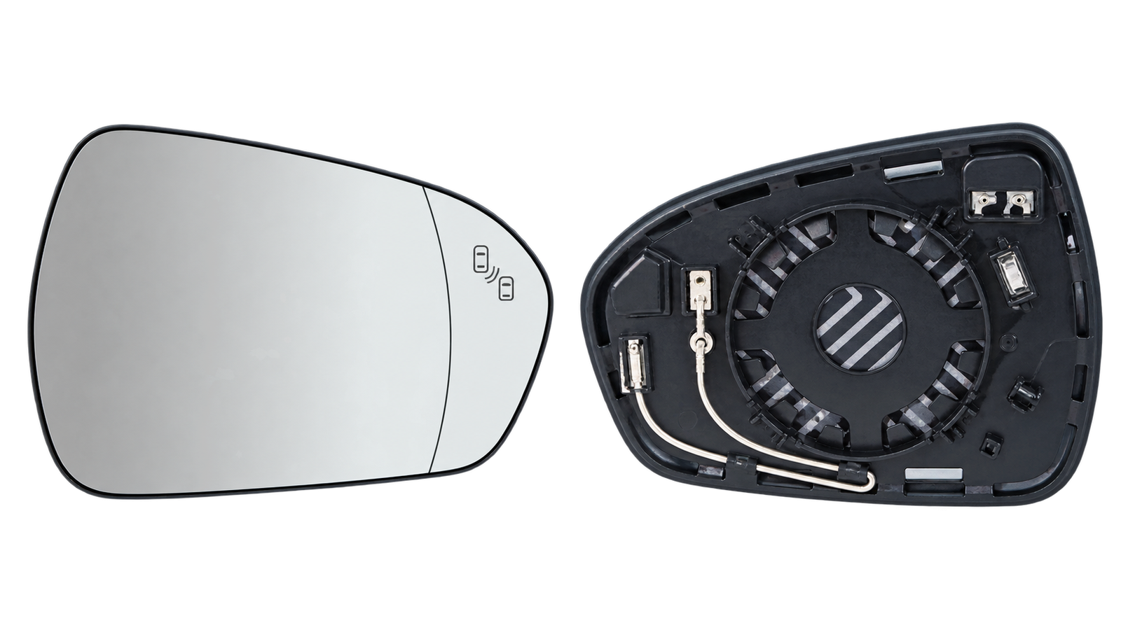 Spiegelglas links voor FORD MONDEO