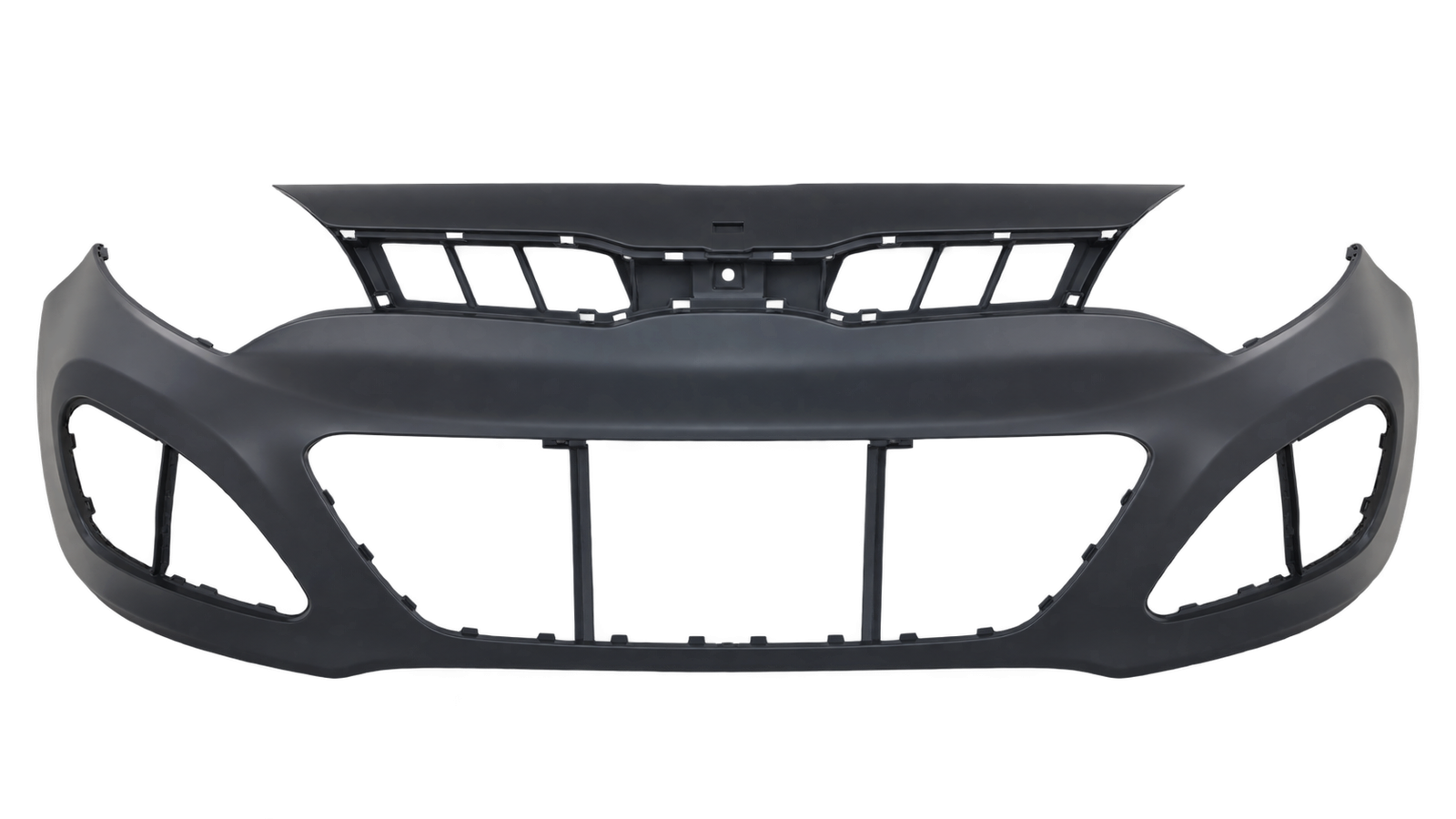 Voorbumper met mistlampgaten in primer voor Kia RIO 2011-2015