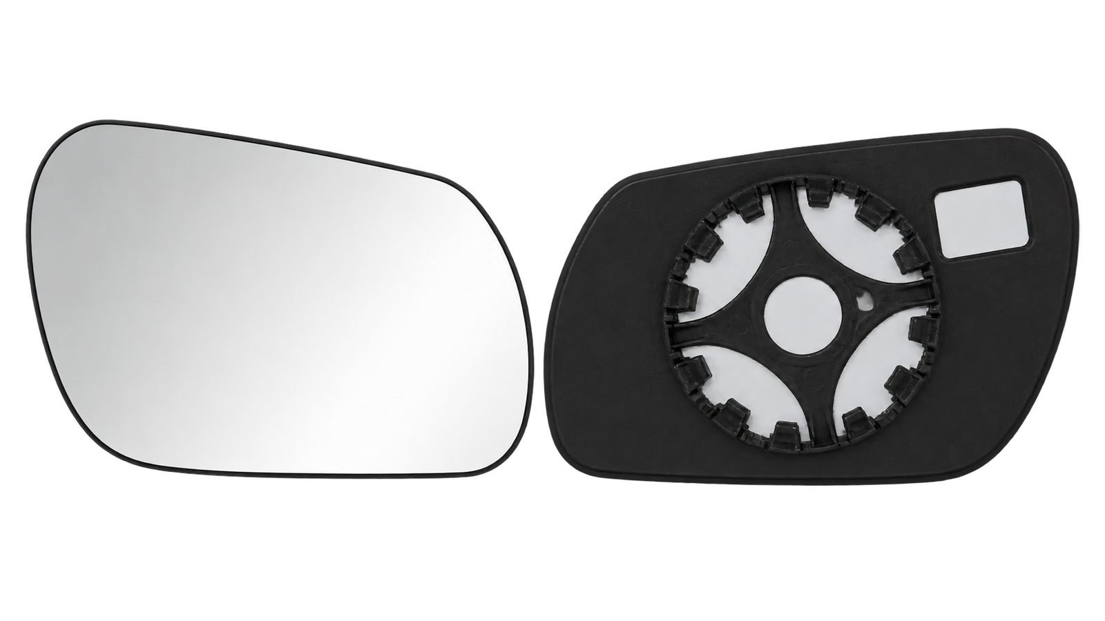 Spiegelglas voor MAZDA 2 2003-2007