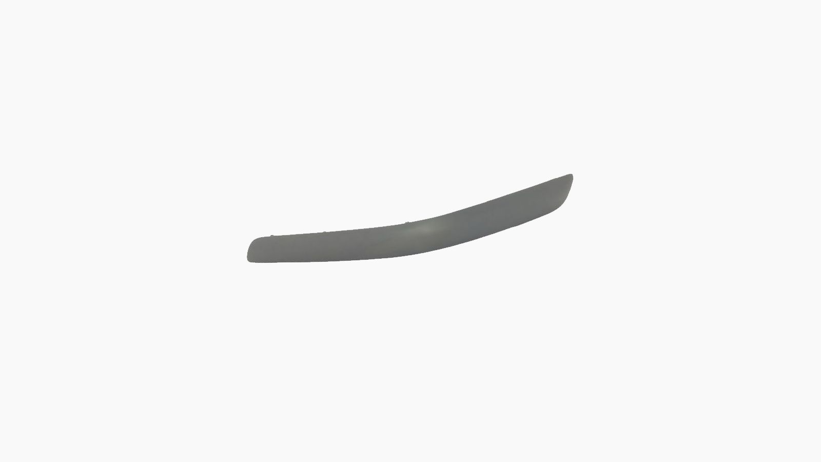 Voorbumperstrip Grijs / Generfd