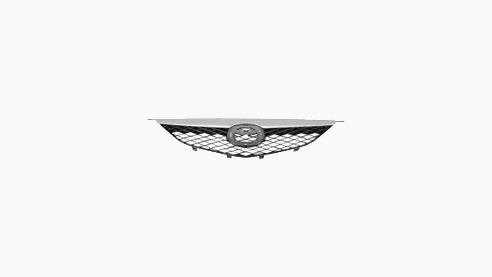 Grille Zwart / Chroom Kompleet