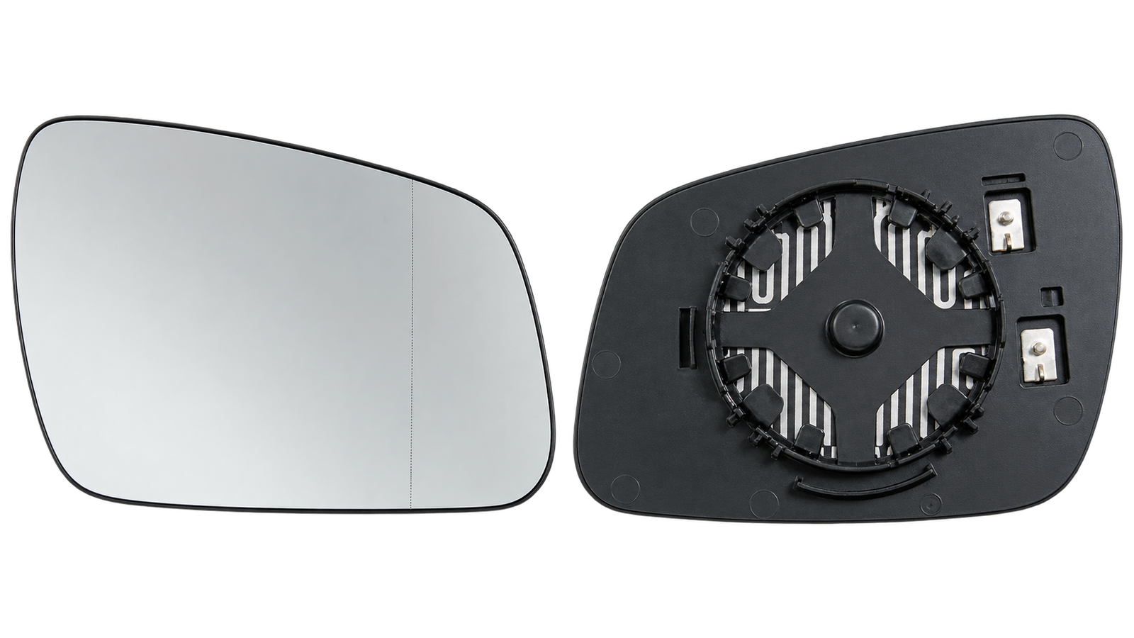 Spiegelglas links voor MERCEDES C W204 2007-2011