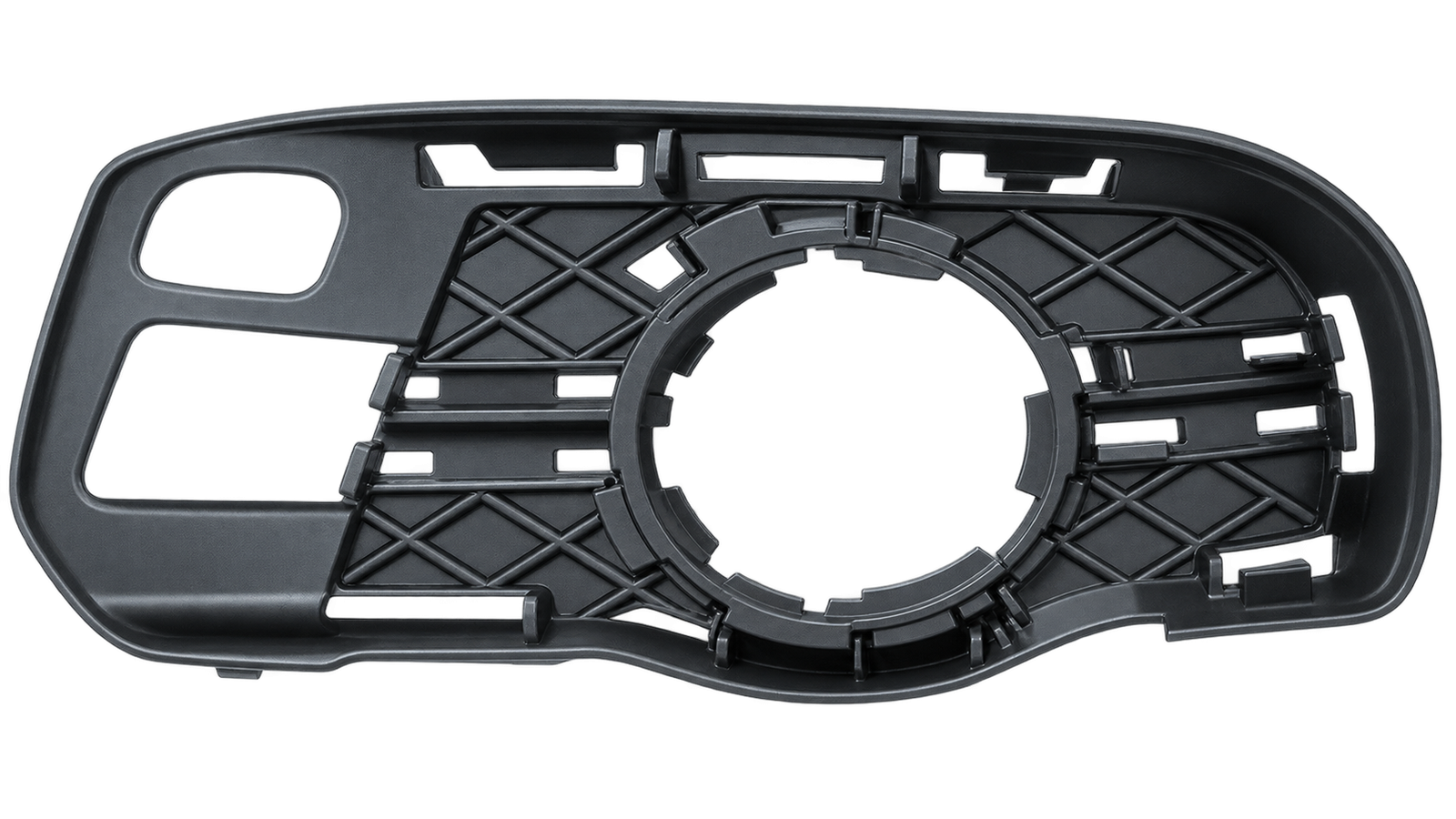 Grille links voor MERCEDES C W204 2007-2011