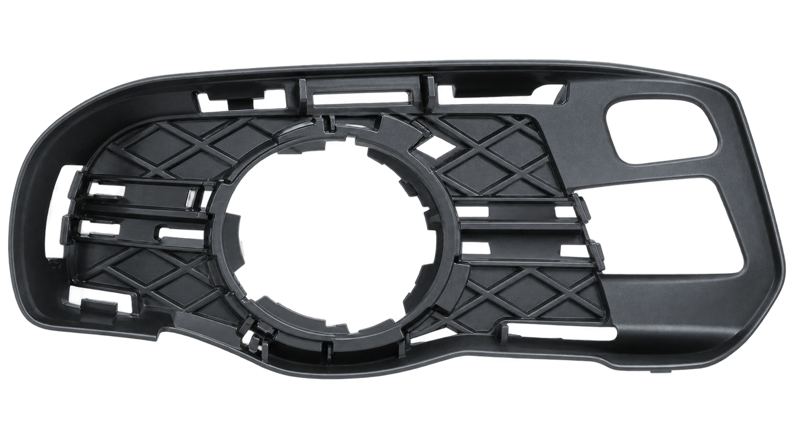 Grille links voor MERCEDES C W204 2007-2011